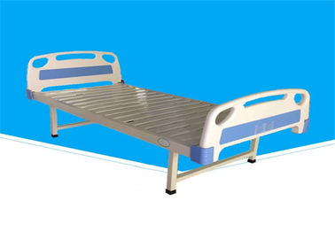 Cama de hospital lisa comercial, cama de hospital ajustável revestida do pó de aço