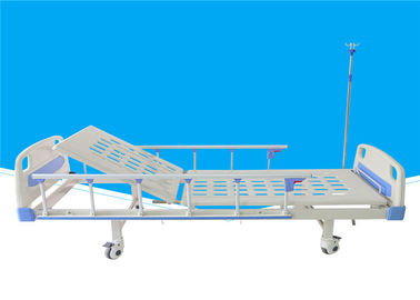 Proteção material da queda do único metal manual aluído da cama de hospital com punho