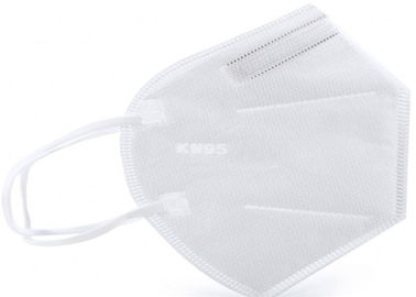 Resistência de respiração elástica da máscara KN95 médica descartável não alérgica baixa