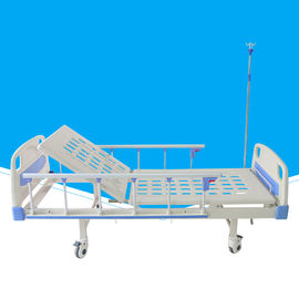 Do pó de aço prático manual da cama de hospital do elevado desempenho quadro revestido da cama
